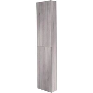 Best Design Blanco hoge kolomkast 180x35x30cm grijs eiken