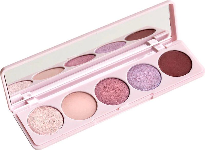 Cent Pur Cent - La Palette Flower - Oogschaduwpalet - Roze Tinten - 7,5g