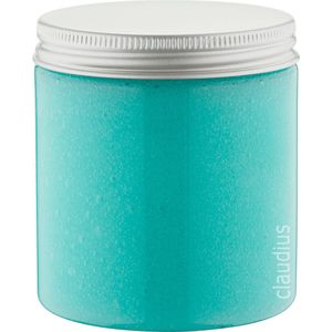 Luxe Verzorgende Bodyscrub-gel Opium 400 gram - Pot met aluminium deksel - set van 6 stuks - Hydraterende Lichaamsscrub