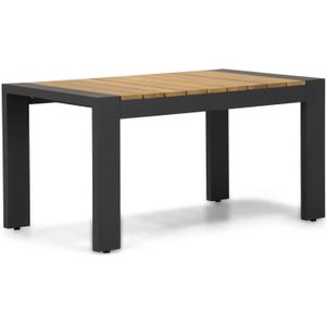 Lifestyle Milano lounge/dining tuintafel 133 x 74 cm antraciet