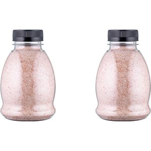 Claudius Himalayazout 375 gram - fijne korrels (0,4 - 0,9 mm) - 100% natuurlijk - Fles met zwarte dop - per 2 stuks