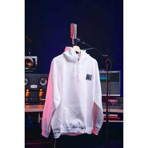 Inside Audio - Drumcomputer - Hoodie - Wit