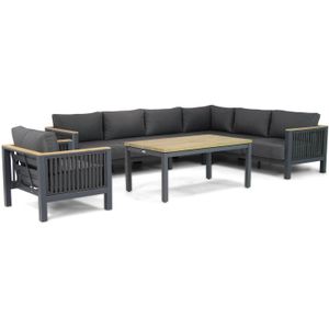 Santika Shadow/Riviera 140 cm dining loungeset 6-delig
