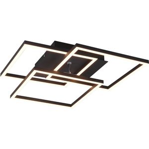 Tonhandisplay 9641-CFX, 90 x 60 cm, 224 W LED-plafondlamp met afstandsbediening, lichtkleur/helderheid instelbaar, dimbaar, wit/grijs, plafondlamp, lamp, led licht A (9641-CFX, 90 x 60 cm, 224W Tonhandisplay 9641-CFX, 90 x 60 cm, 224 W LED-plafondlamp met afstandsbediening, lichtkleur/helderheid instelbaar, dimbaar, wit/grijs, plafondlamp, lamp, led licht A (9641-CFX, 90 x 60 cm, 224W