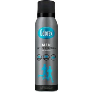 Odorex  Deodorant Spray For Men - Dry Protection - Voordeelverpakking 6 x 150 ml