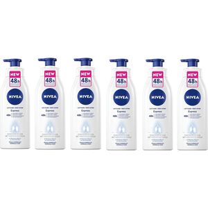 Nivea Bodylotion Express met Pomp- Voordeelverpakking  6 x 400 ml