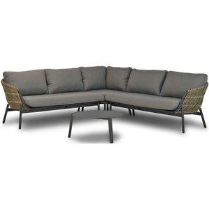 Coco Nathan/Rimini 60 cm hoek loungeset 4-delig