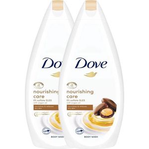 Dove Nourishing Care & Oil Douchecrème - 2 x 500 ml - Voordeelverpakking