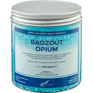 Claudius Badzout Opium - 300 gram - Pot met aluminium deksel - Set van 6 stuks