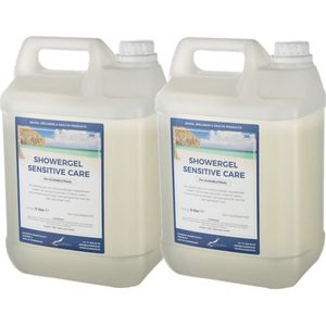 Douchegel Sensitive Care 5 Liter - set van 2 stuks - Showergel - Navulling