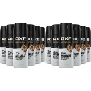 AXE Deo Spray - Dark Temptation Dry - 12 x 150 ml