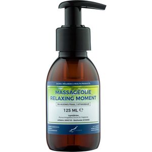 Massageolie Relaxing Moment 125 ml met pomp - 100% natuurlijk - biologisch en koud geperst