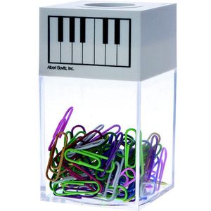 Paperclip bewaardoos met pianotoetsen