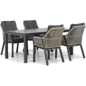 Lifestyle Verona/Madras 180 cm dining tuinset 5-delig