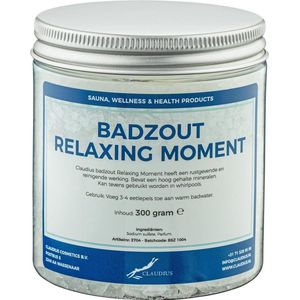 Claudius Badzout Relaxing Moment - 300 gram - Pot met aluminium deksel - Set van 6 stuks