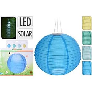 solarlamp lampion balvorm grijs