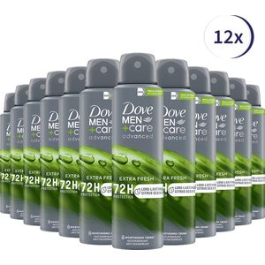 Dove Extra Fresh  Deo Spray - 12 x 150 ml - Voordeelverpakking