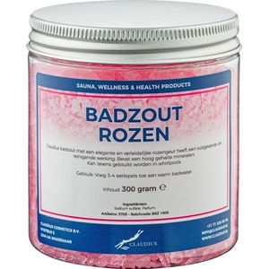 Claudius Badzout Rozen - 300 gram - Pot met aluminium deksel - Set van 6 stuks