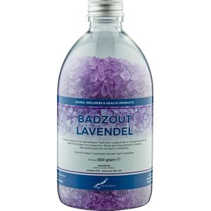 Claudius Badzout Lavendel - 600 gram - Fles met aluminium dop - Set van 6 stuks