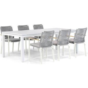 Santika Giovane/Concept 220 cm dining tuinset 7-delig