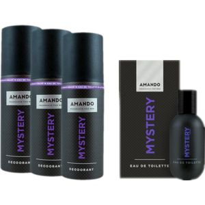 Amando Mystery - Eau de Toilette & Deo Spray - Voordeelverpakking