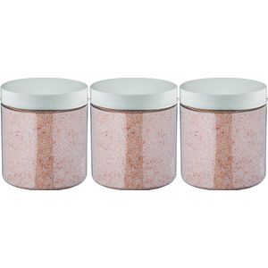 Claudius Himalayazout 300 gram - fijne korrels (0,4 - 0,9 mm) - 100% natuurlijk - Pot met witte deksel - per 3 stuks