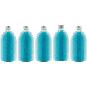 Badkaviaar Opium - 400 gram - Fles met aluminium dop - set van 6 stuks - bad parels voor in bad