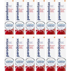 Parodontax Complete Protection Whitening Tandpasta - Voordeelverpakking 12 X 75 ML