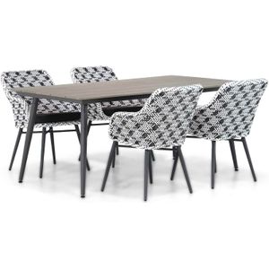 Lifestyle Crossway/Matale 180 cm dining tuinset 5-delig