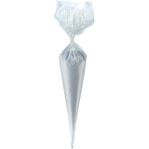 Scrubzout Lavendel - 300 gram in puntzak wit- set van 6 stuks - Hydraterende Lichaamsscrub