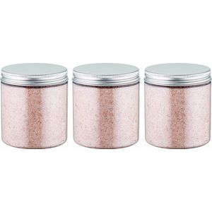 Claudius Himalayazout 300 gram - fijne korrels (0,4 - 0,9 mm) - 100% natuurlijk - Pot met aluminium deksel - per 3 stuks
