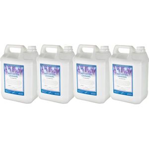 Bodylotion Lavendel 5 Liter - set van 4 stuks - navulling - Voordeelverpakking