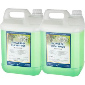 Douchegel Eucalyptus 5 Liter - set van 2 stuks - Showergel