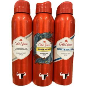 Old Spice Deo Spray Try Out - Original / Wolfthorn / Whitewater