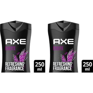 AXE Excite 3in1 Douchegel - DUOPAK - 2 x 250 ml