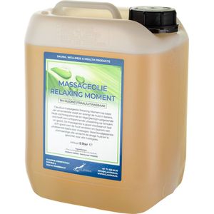 Massageolie Relaxing Moment 5 Liter - 100% natuurlijk - biologisch en koud geperst