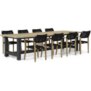 Lifestyle Dallas/San Francisco 300 cm dining tuinset 9-delig