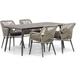 Lifestyle Garden Furniture Advance/Matale 180 cm dining tuinset 5-delig