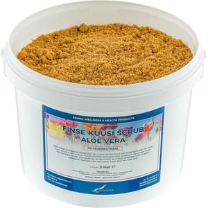 Kuusi Scrub Aloë Vera 5 liter - Hydraterende Lichaamsscrub