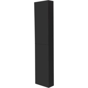 Best Design Black hoge kolomkast mat zwart 35x180cm