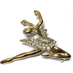Broche - Balletdanser - Steentjes