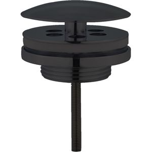 Best Design Nero lage fontein afvoerplug mat zwart