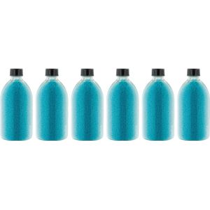 Badkaviaar Opium - 400 gram - Fles met zwarte dop - set van 6 stuks - bad parels voor in bad