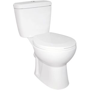 Kerra Niagara randloos toilet met zitting wit PK