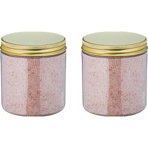 Claudius Himalayazout 300 gram - fijne korrels (0,4 - 0,9 mm) - 100% natuurlijk - Pot met goude deksel - per 2 stuks