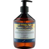 Massageolie Relaxing Honey 500 ml met pomp - 100% natuurlijk - biologisch en koud geperst