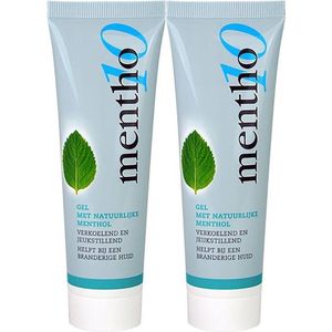 Mentho 10 mentholgel 2x75gr