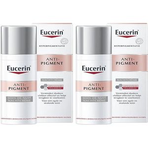 Eucerin Anti-Pigment Nachtcrème 2x50ml