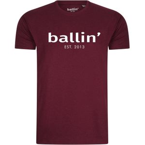 Ballin Est 2013 - Heren Tee SS Regular Fit Shirt - Rood