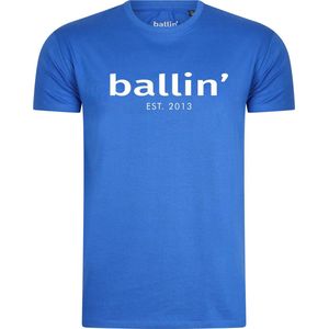 Ballin Est 2013 - Heren Tee SS Regular Fit Shirt - Blauw